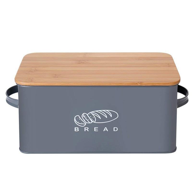 Storage Brad Box with Bamboo Cutting Board - Trendha